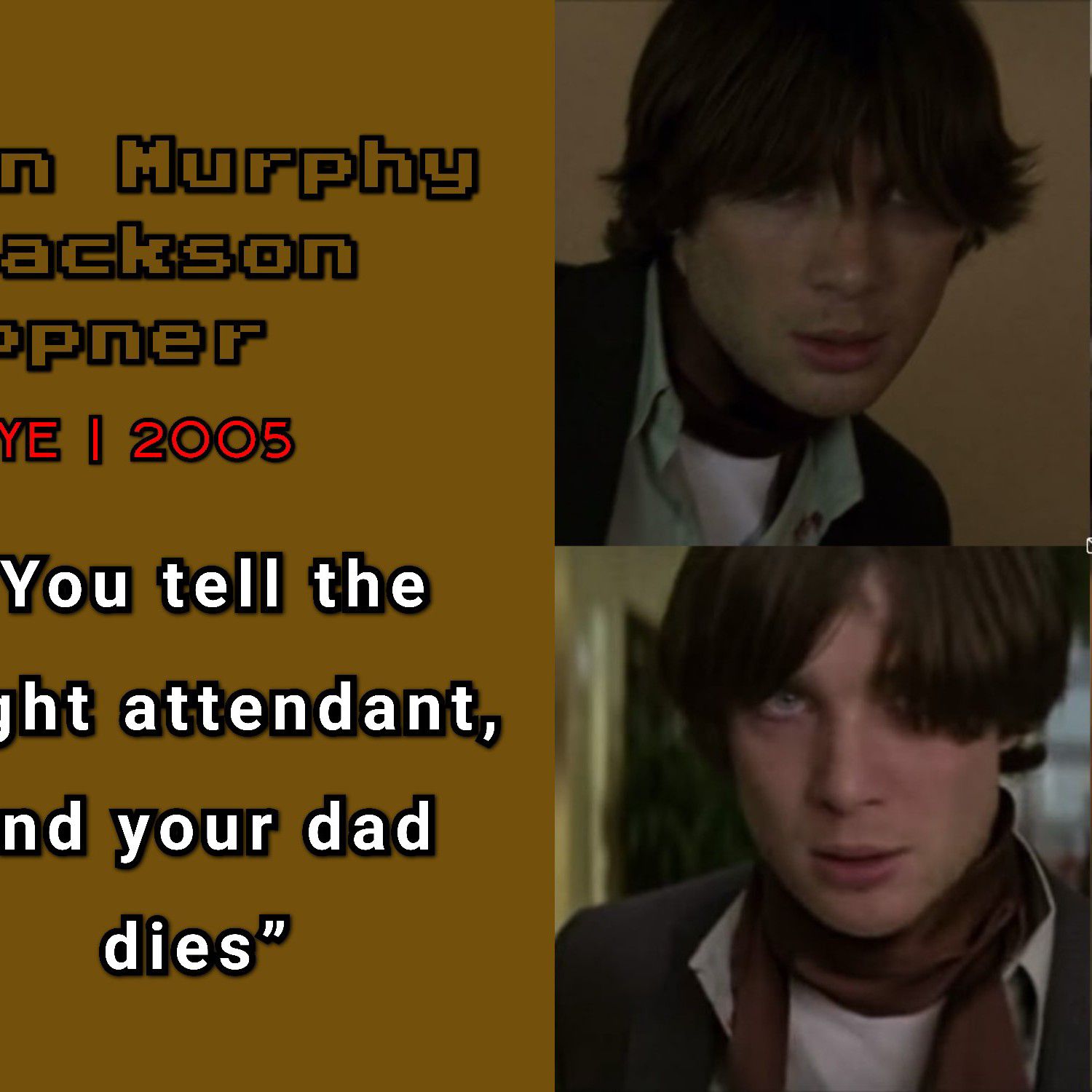 Behind-the-scenes cut of Cillian Murphy