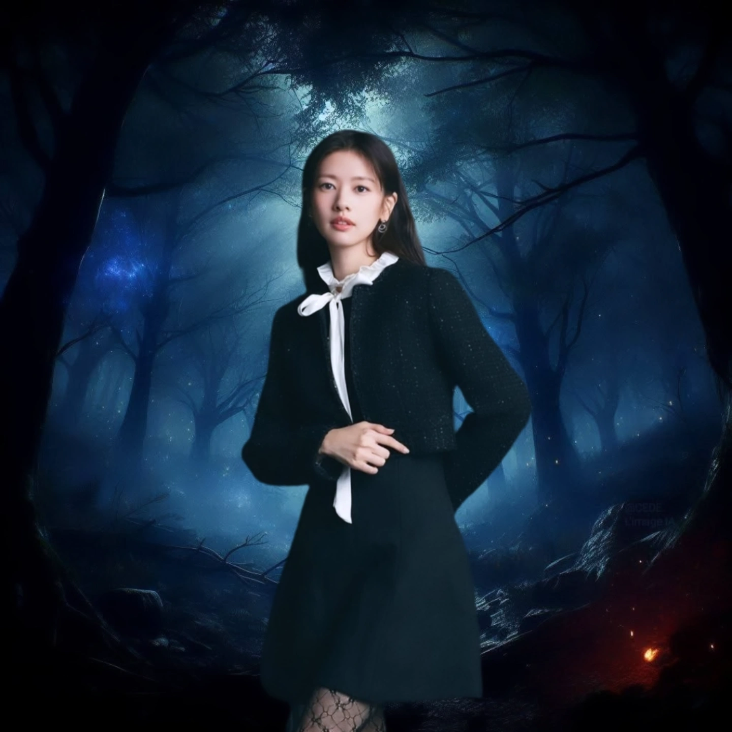 Behind-the-scenes cut of Jung Somin