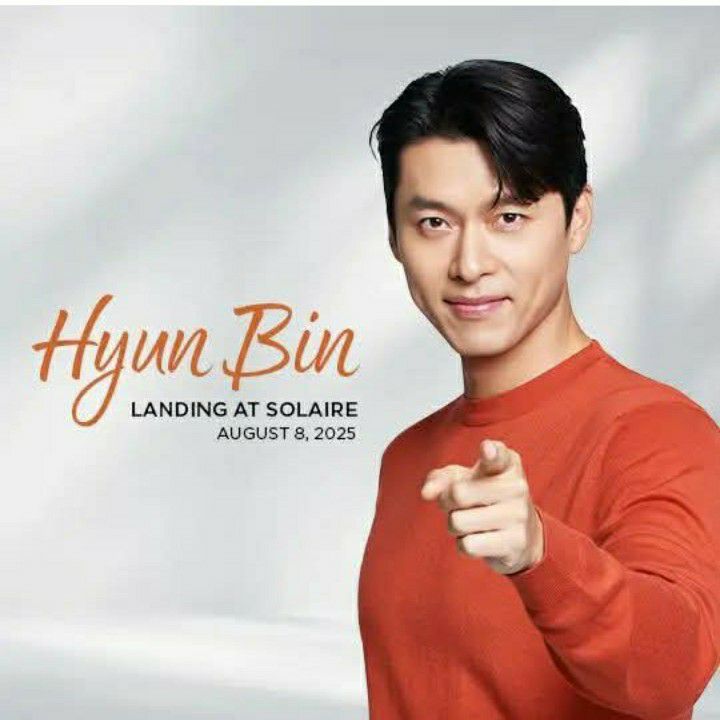 Recent activity shot of Hyun Bin