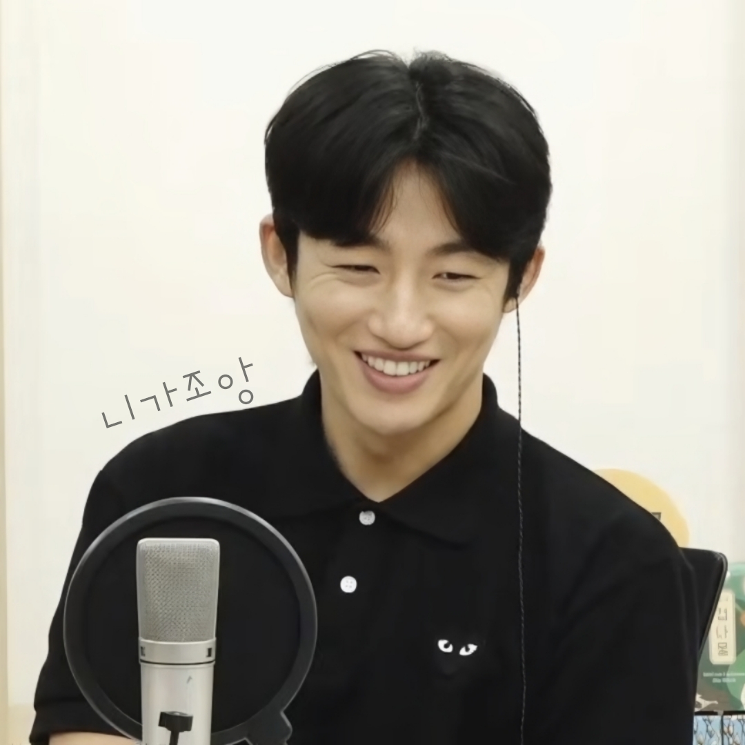 Behind-the-scenes cut of Shin Seungtae