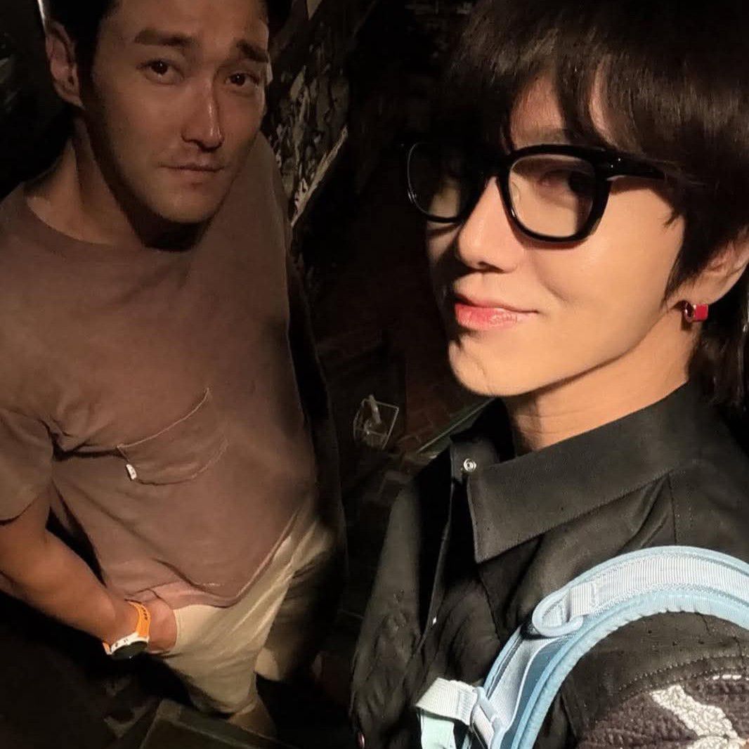 Recent activity shot of Choi Siwon
