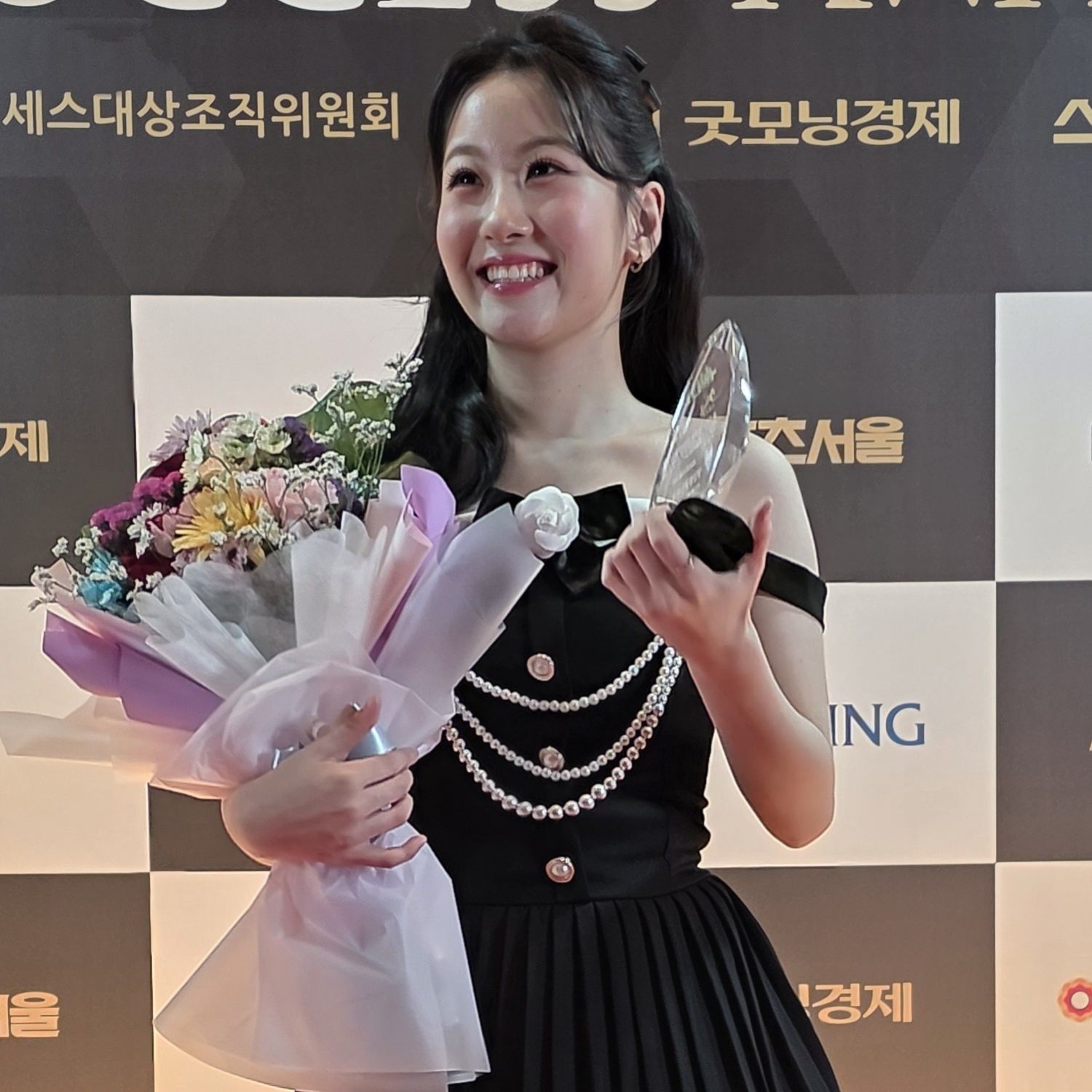 A moment captured by a fan of Oh Yujin