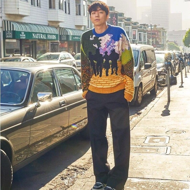 Recent activity shot of Gong Yoo