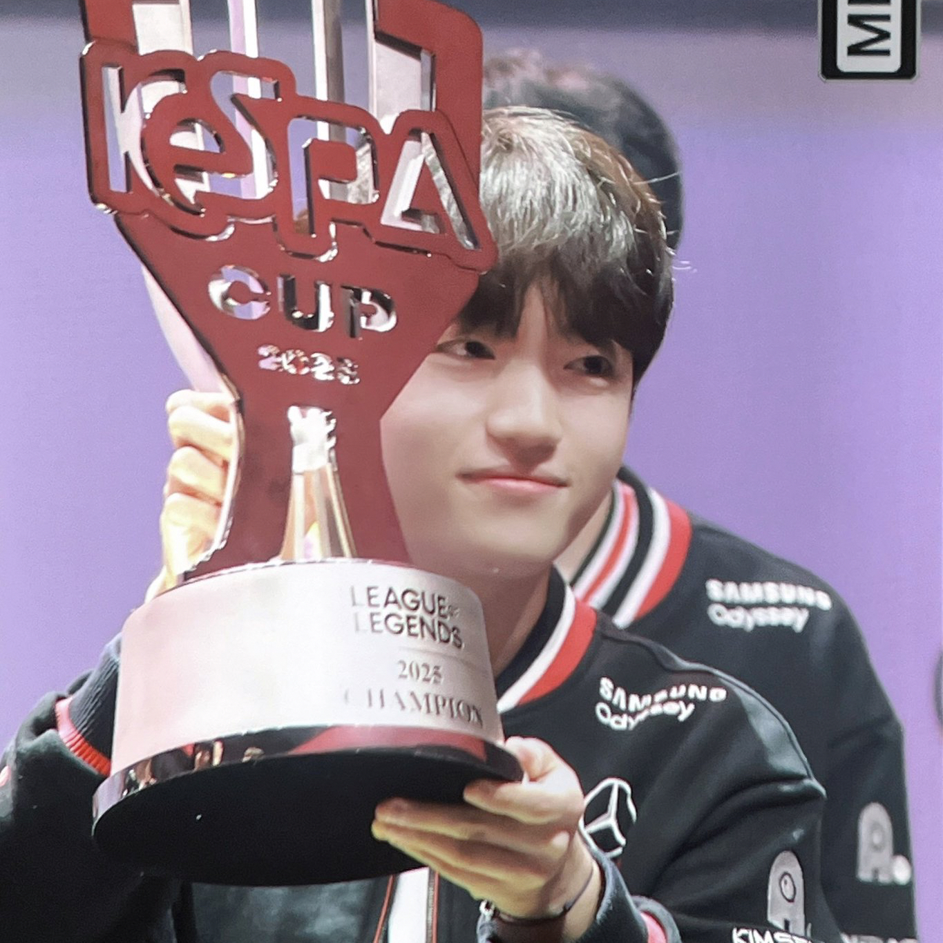 粉絲拍下的Keria瞬間