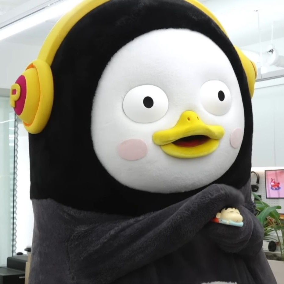 펭수의 비하인드 컷