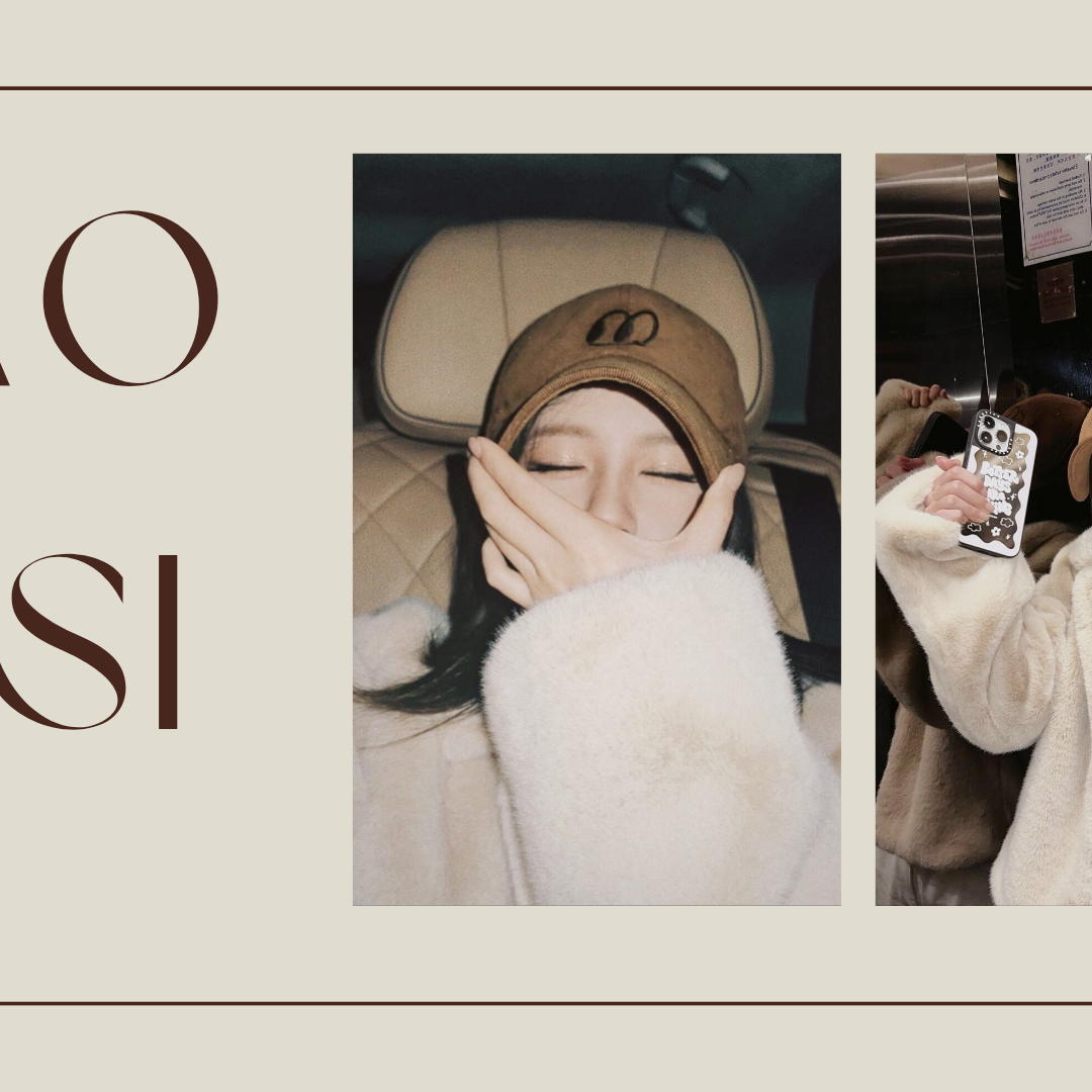 A moment captured by a fan of Zhao Lusi