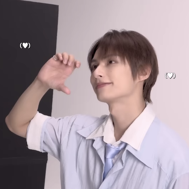 Behind-the-scenes cut of Wen Junhui