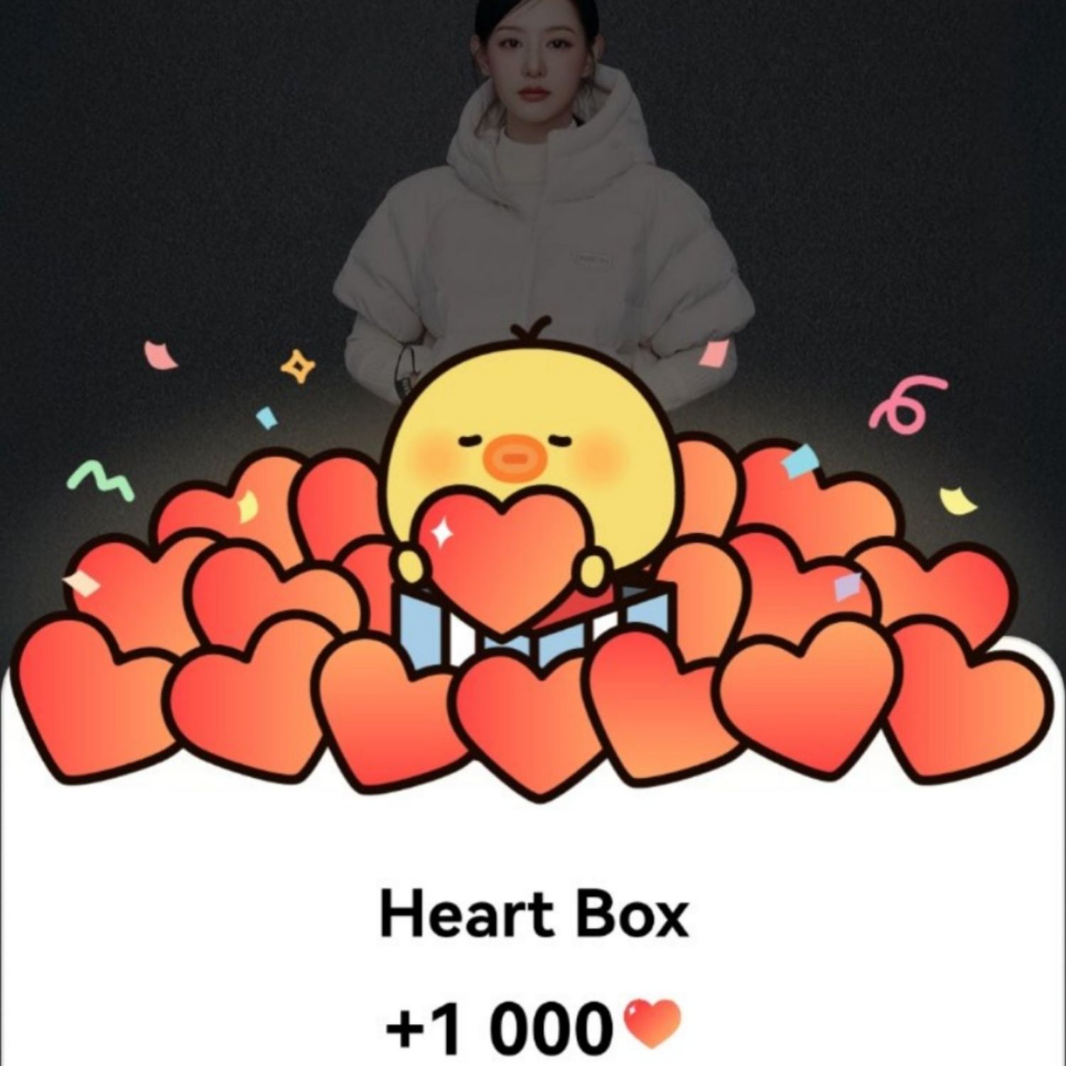 Behind-the-scenes cut of Kim Jiwon