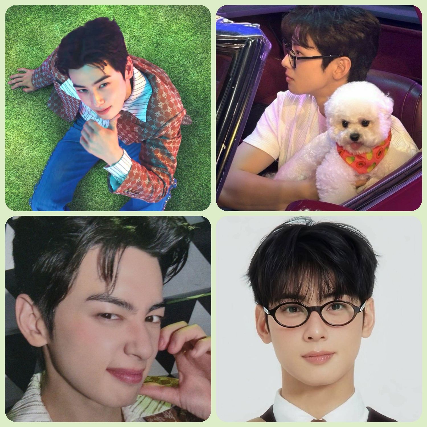 A moment captured by a fan of Cha Eunwoo