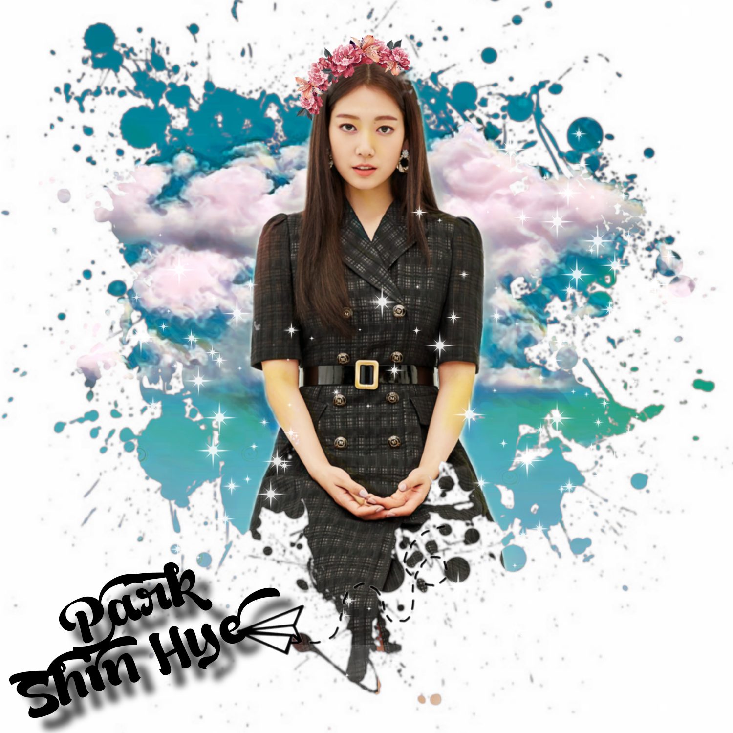 Behind-the-scenes cut of Park Shinhye