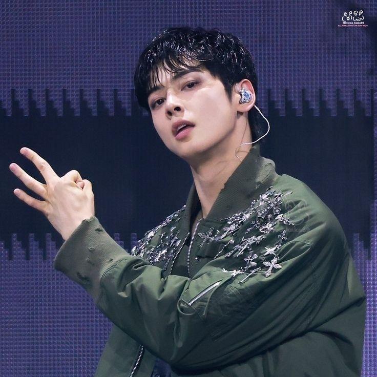 Recent activity shot of Cha Eunwoo