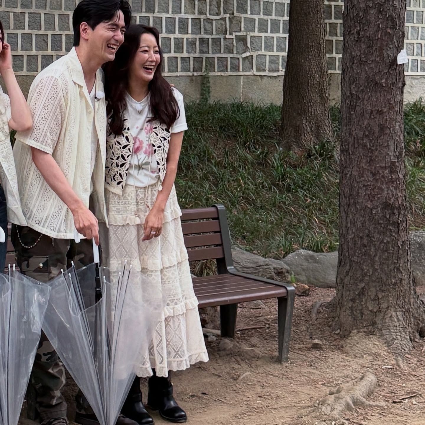Behind-the-scenes cut of Kim Heesun