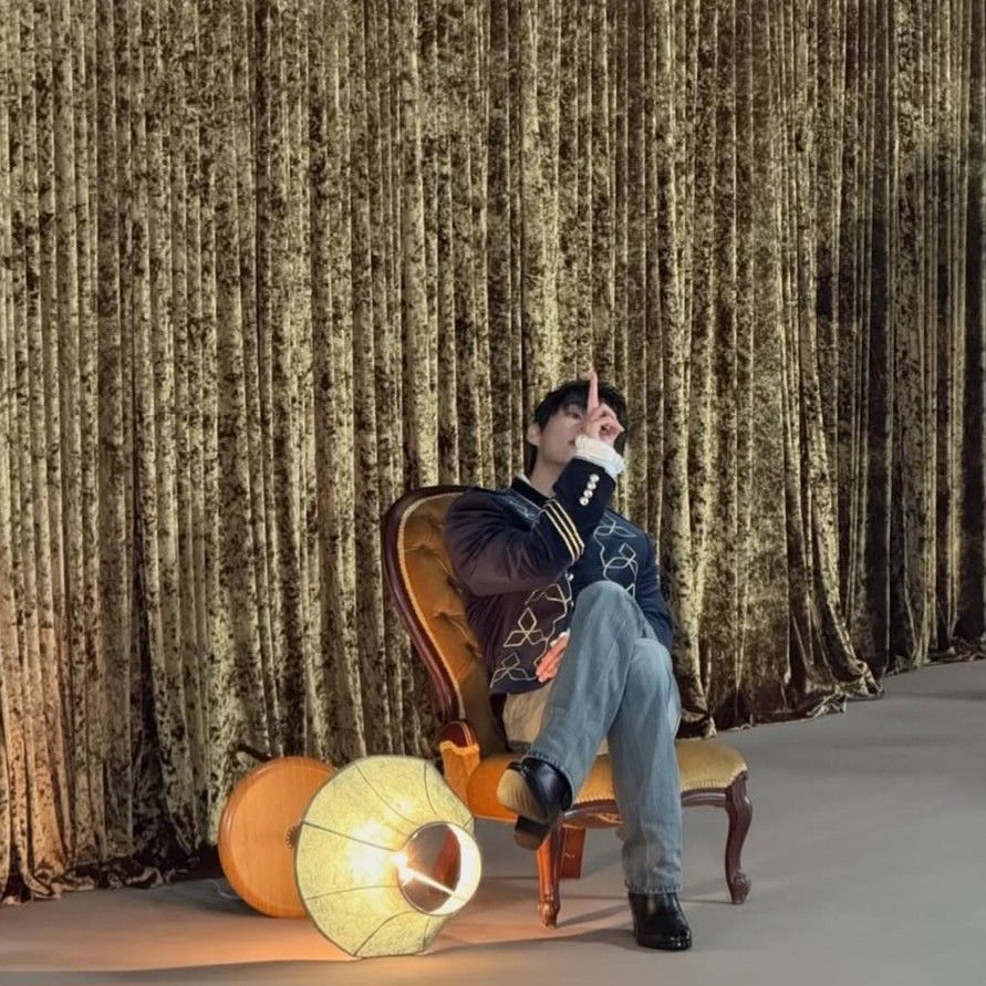 Behind-the-scenes cut of Kim Taehyung (V)