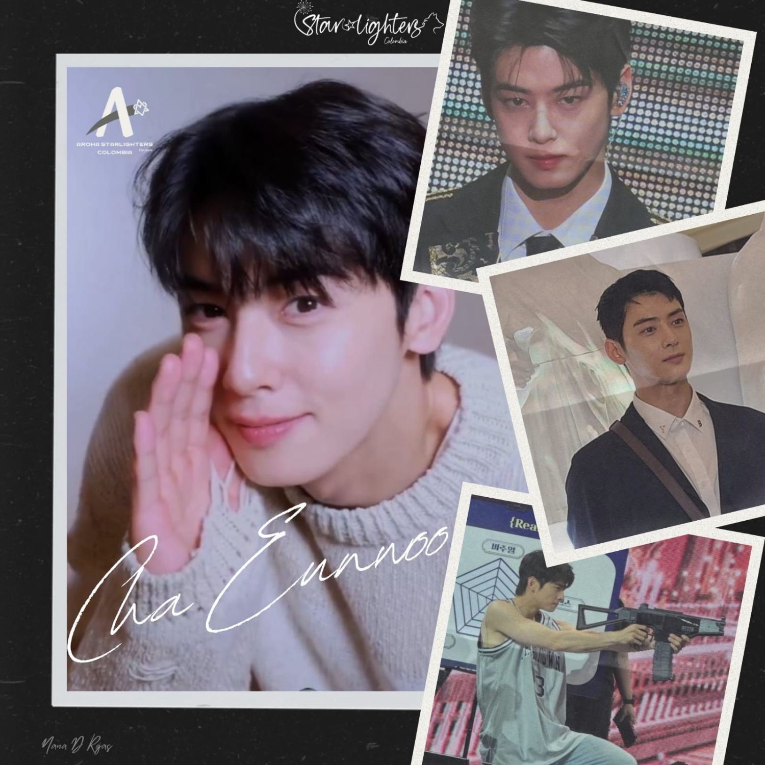 A moment captured by a fan of Cha Eunwoo