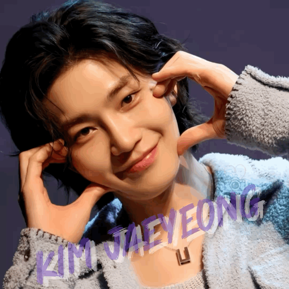 Behind-the-scenes cut of Kim Jaeyoung