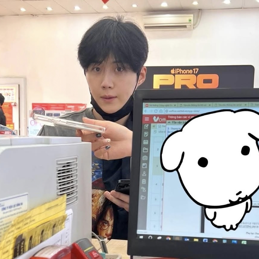 Recent activity shot of Kim Seonho