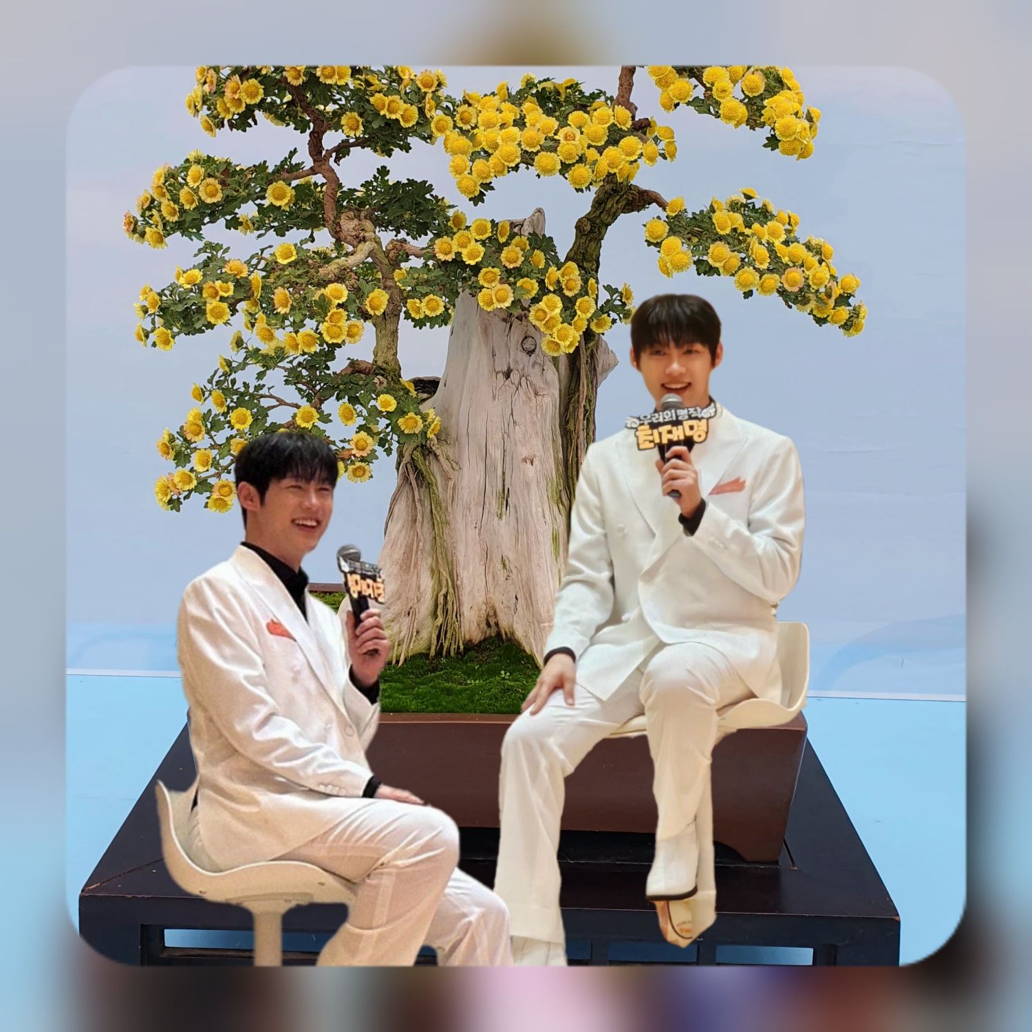 A moment captured by a fan of Choi Jaemyeong