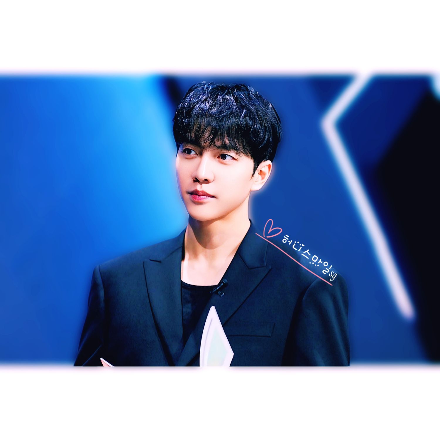 Behind-the-scenes cut of Lee Seunggi