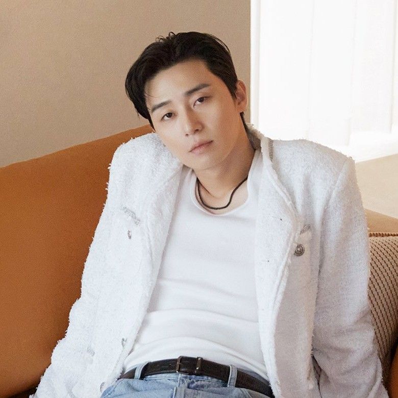 Behind-the-scenes cut of Park Seojoon