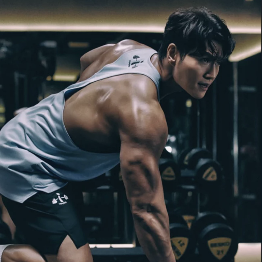 A moment captured by a fan of Kim Jongkook