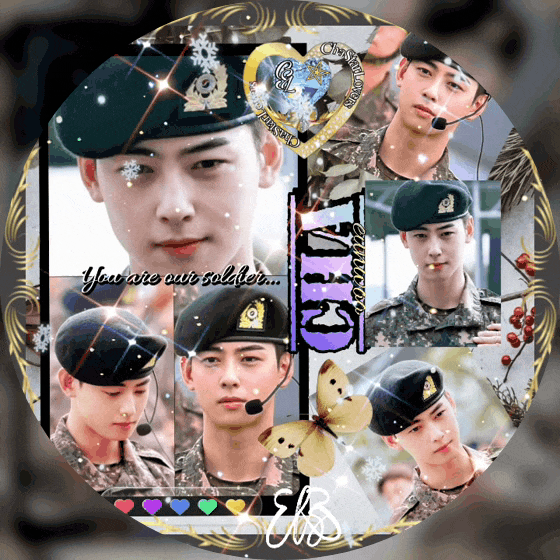 Behind-the-scenes cut of Cha Eunwoo