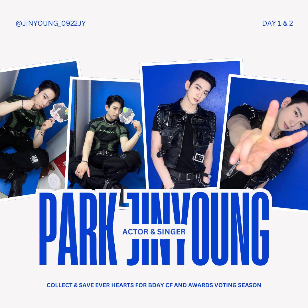 Behind-the-scenes cut of Park Jinyoung