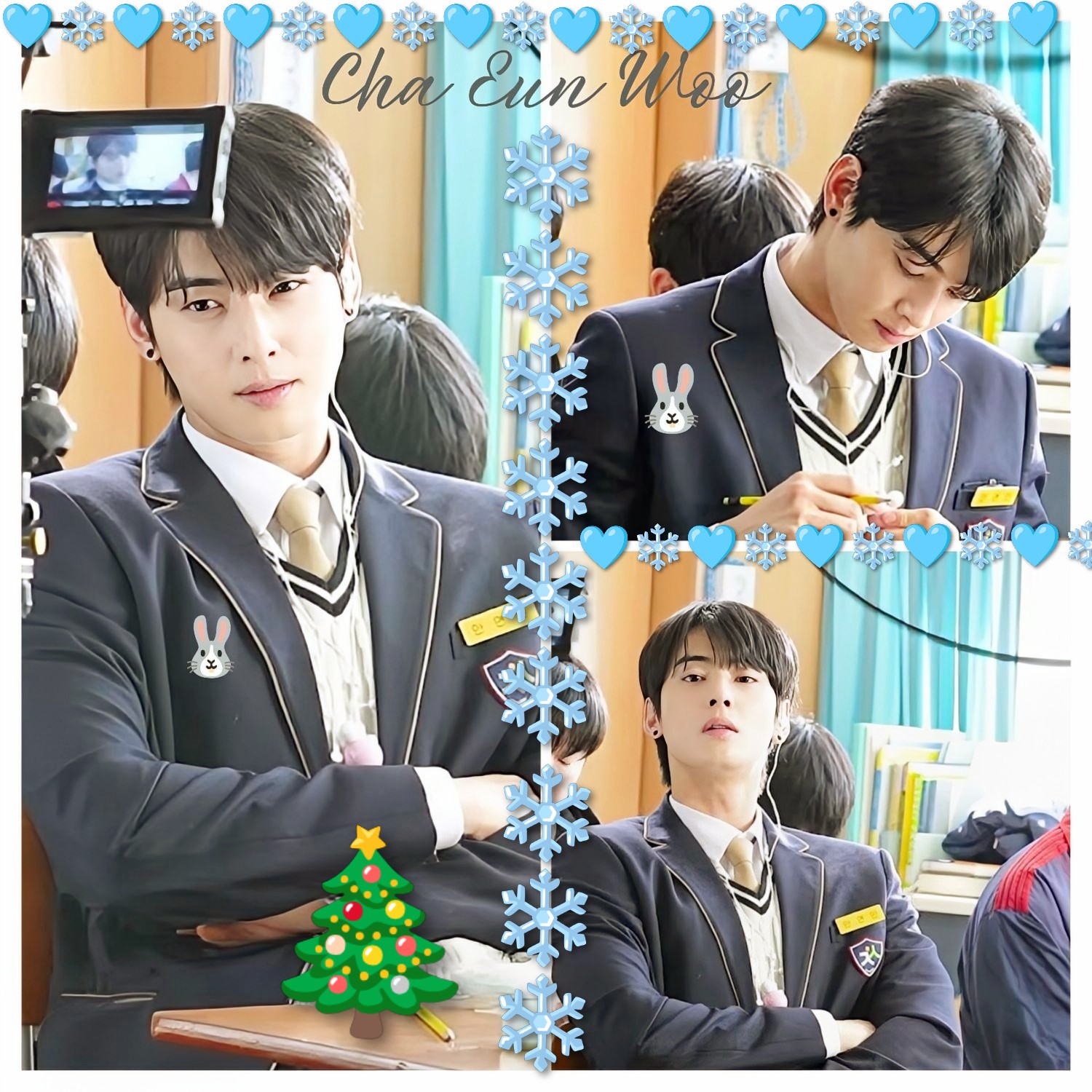 Recent activity shot of Cha Eunwoo