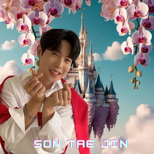 Behind-the-scenes cut of Son Taejin