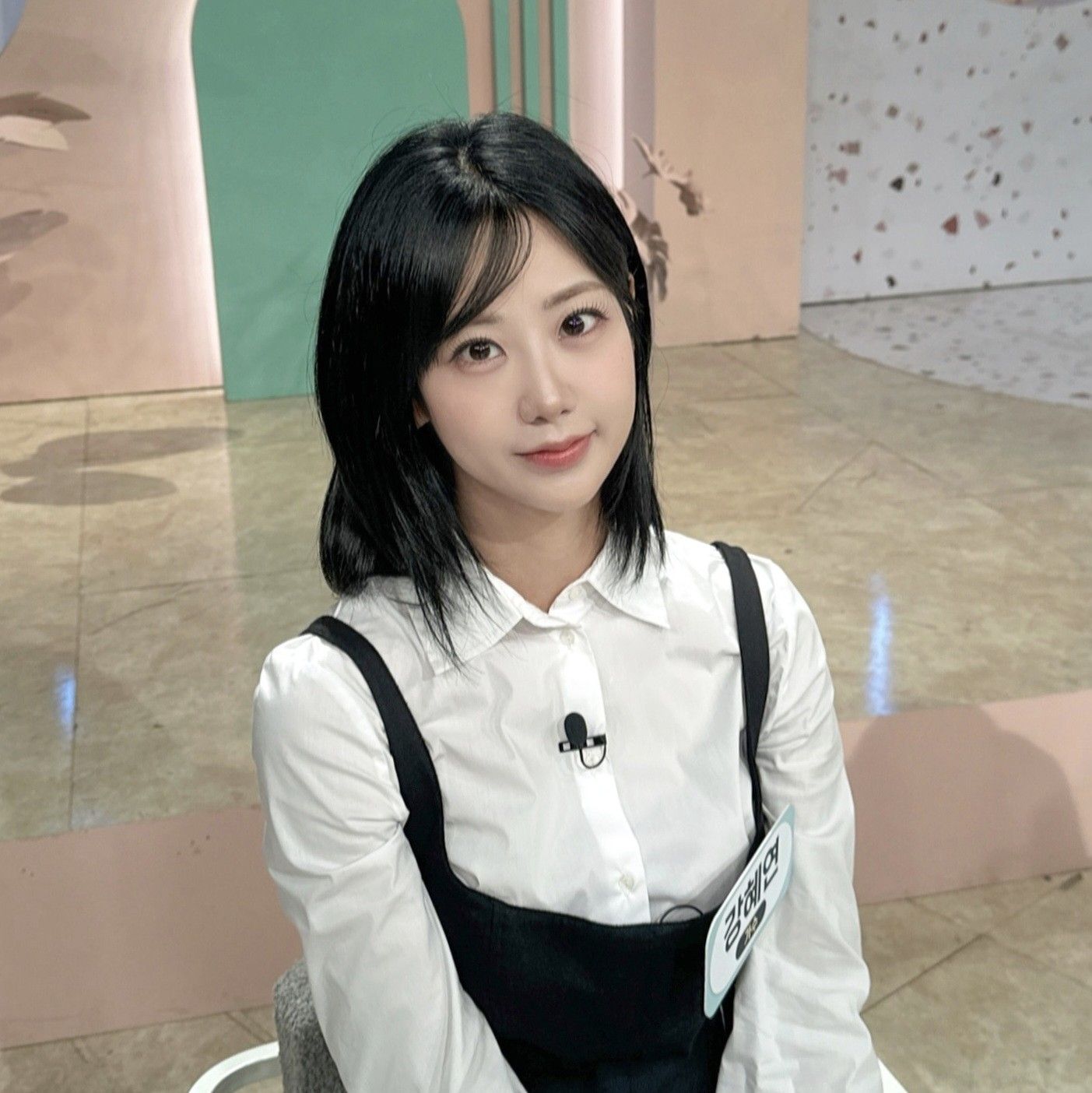 A moment captured by a fan of Kang Hyeyeon