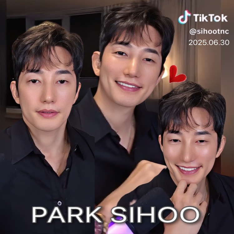 Behind-the-scenes cut of Park Sihoo