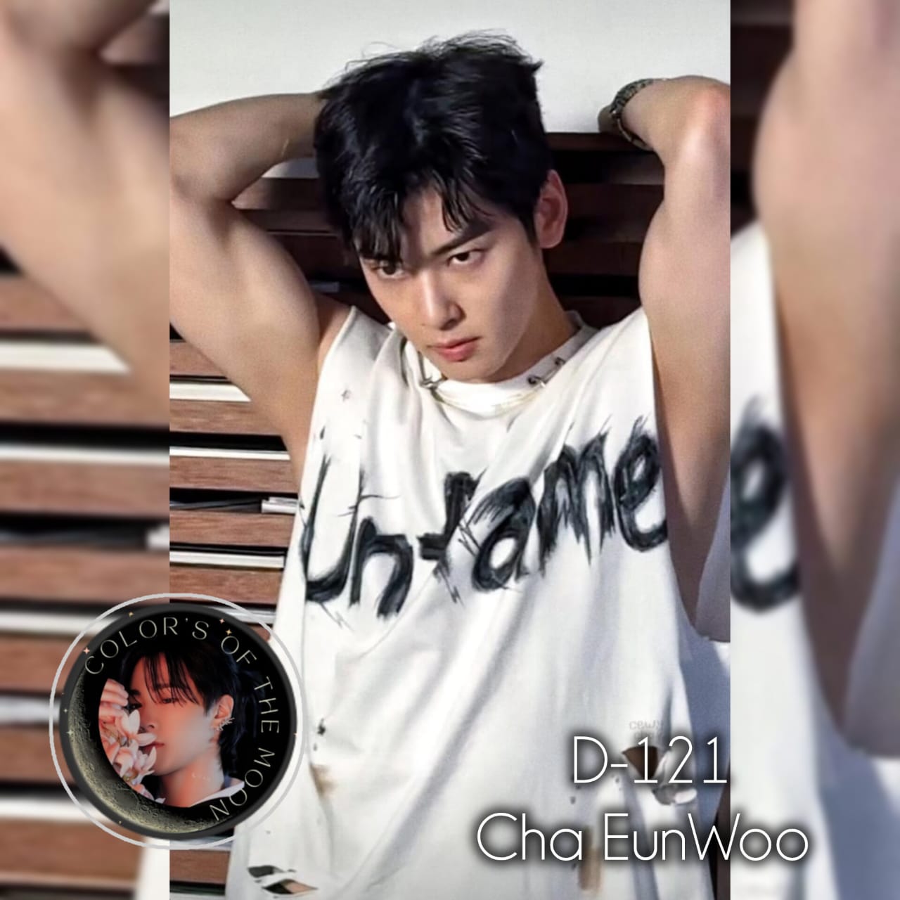 Behind-the-scenes cut of Cha Eunwoo