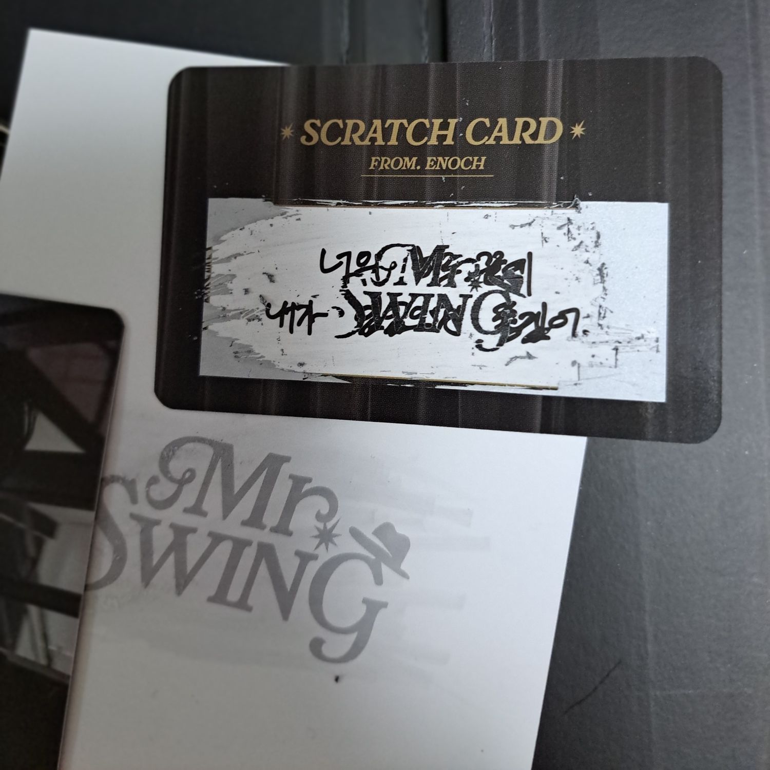 A moment captured by a fan of Enoch