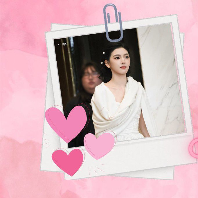 A moment captured by a fan of Zhang Ruonan