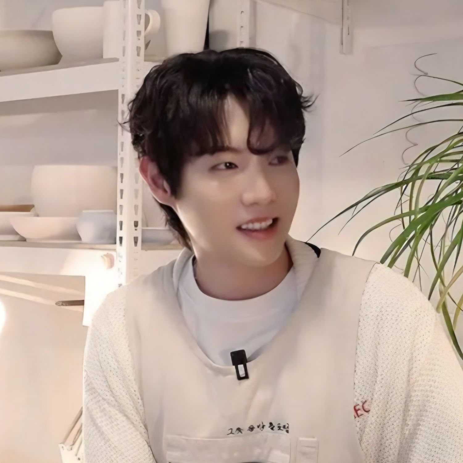 Behind-the-scenes cut of Son Taejin