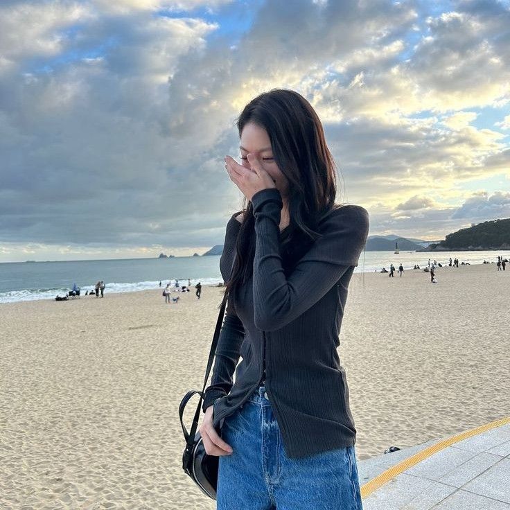 粉絲拍下的孔升妍瞬間