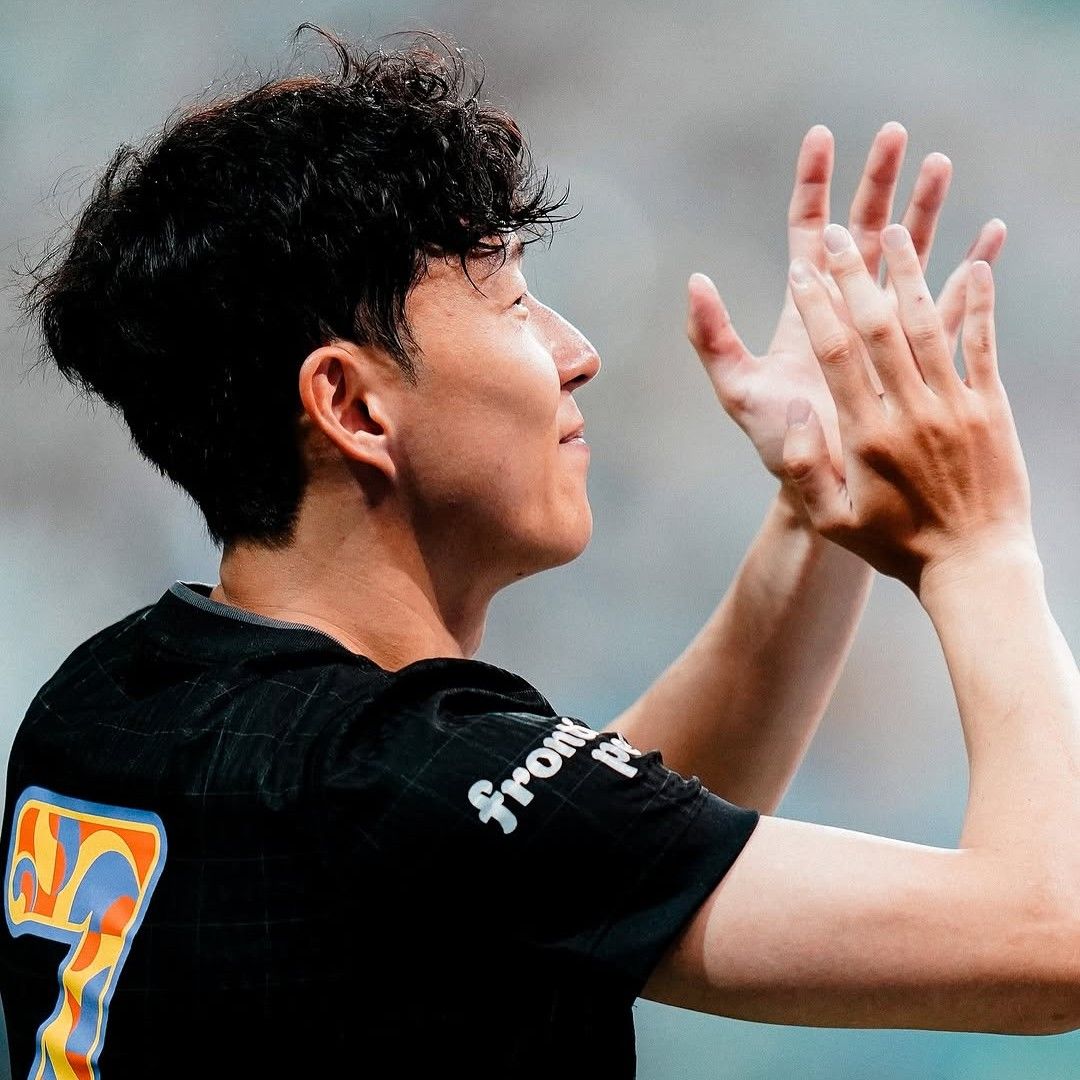 A moment captured by a fan of Son Heungmin