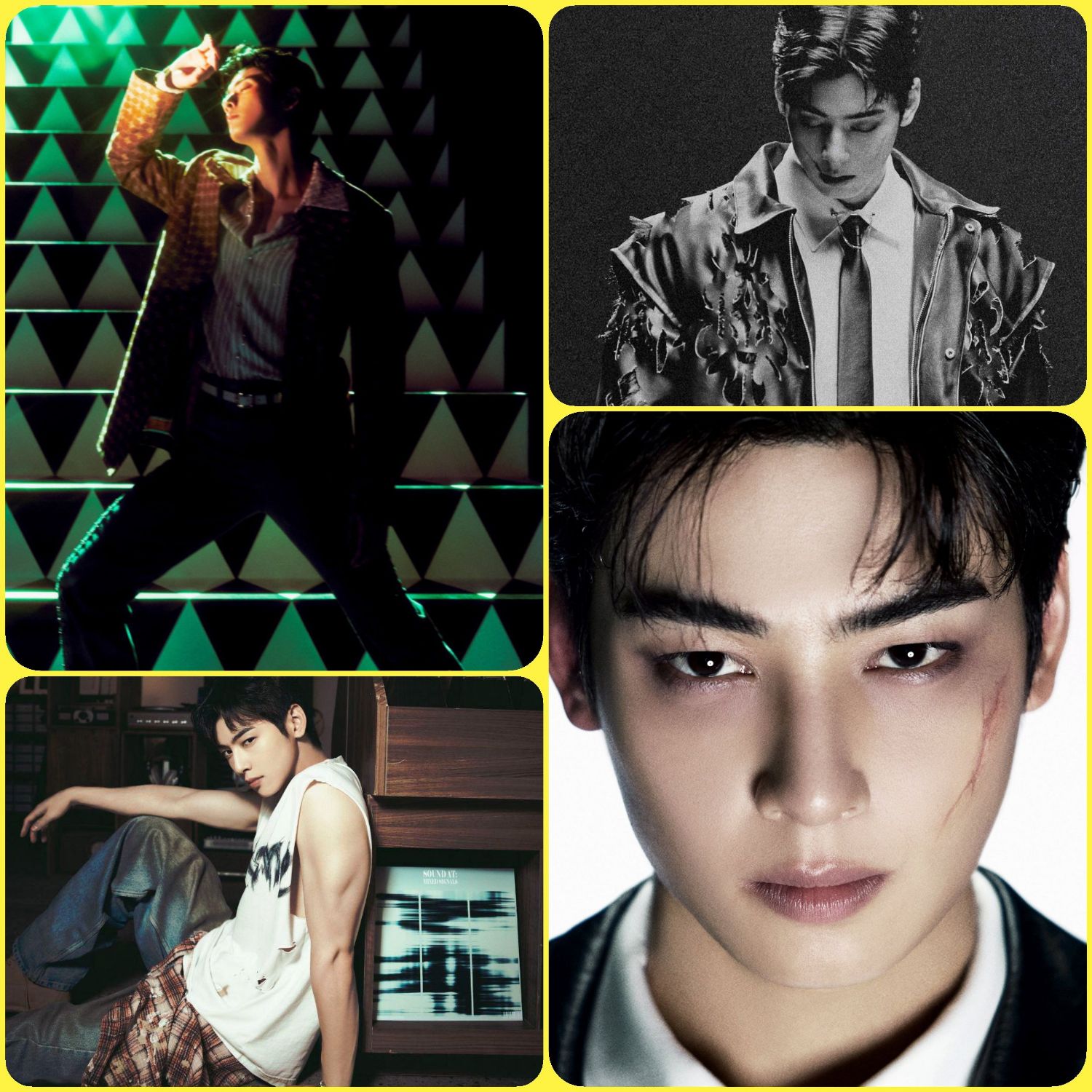 A moment captured by a fan of Cha Eunwoo