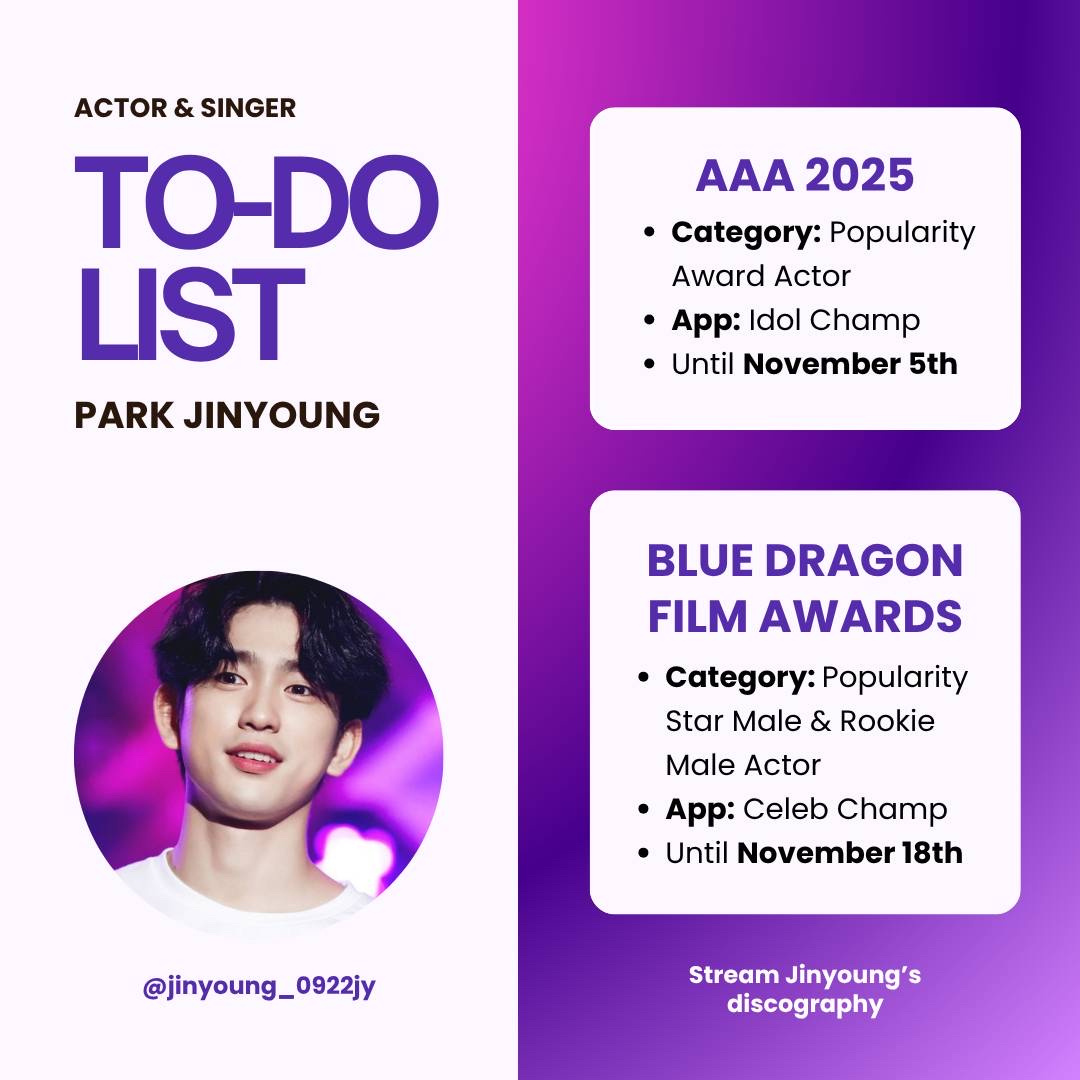 Foto kegiatan terbaru dari Park Jinyoung