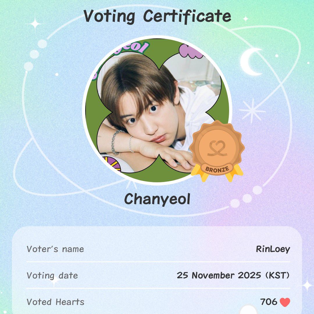 Recent activity shot of Chanyeol