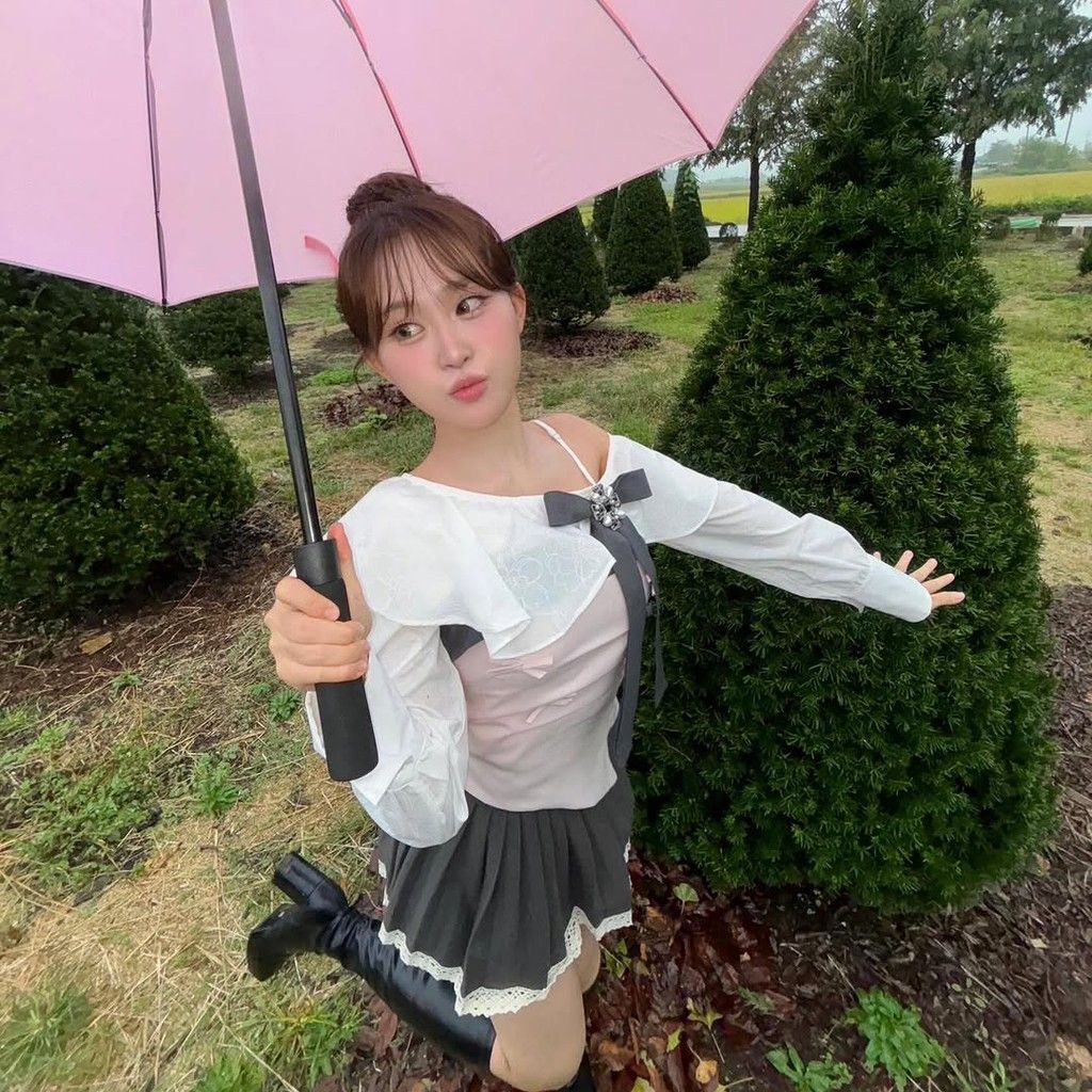 김다현의 비하인드 컷
