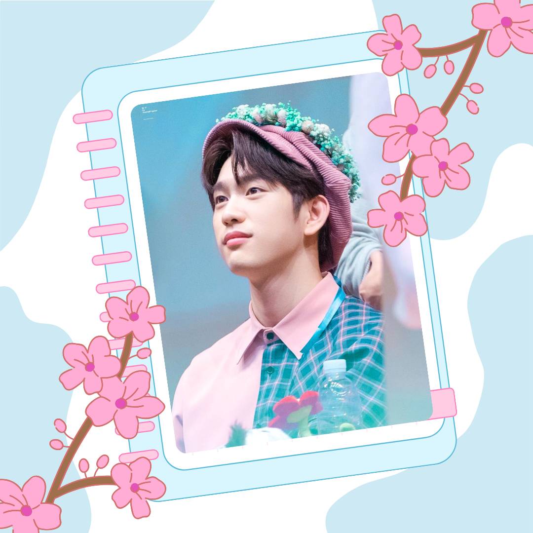 Recent activity shot of Park Jinyoung