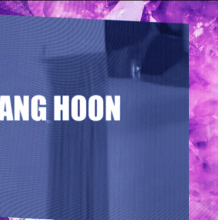 Recent activity shot of Kang Hoon