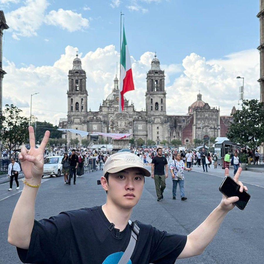 Foto kegiatan terbaru dari Doh Kyungsoo (D.O.)