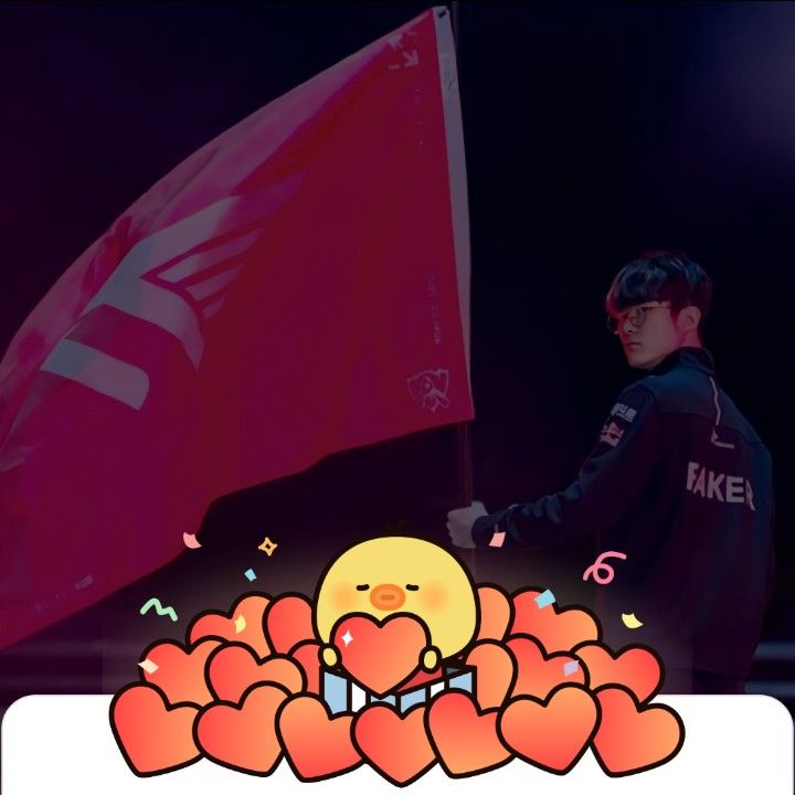 Recent activity shot of Faker