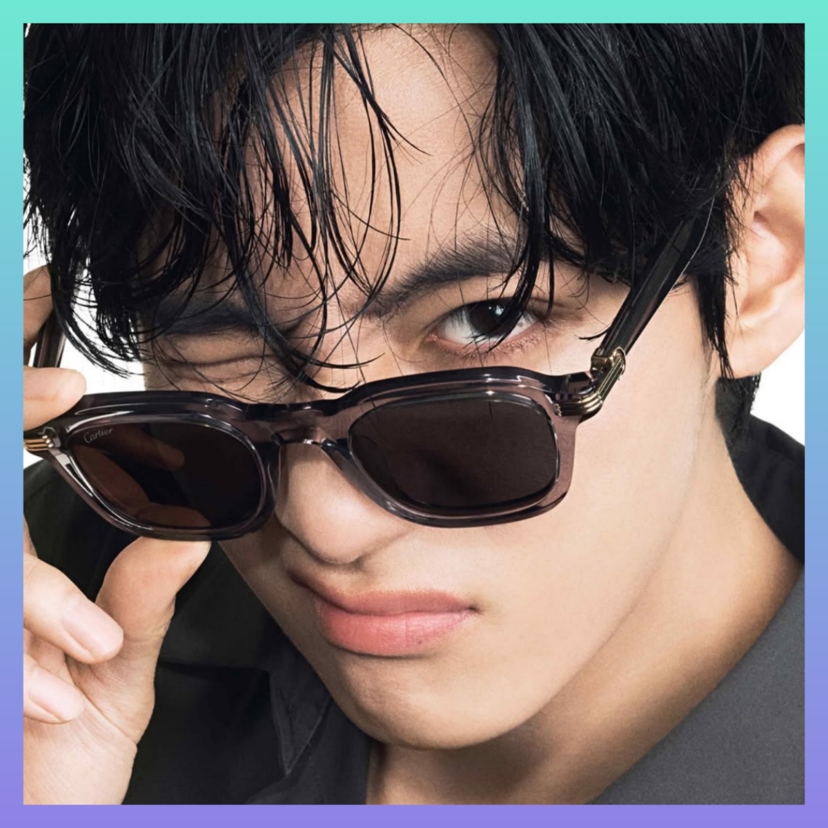 A moment captured by a fan of Kim Taehyung (V)