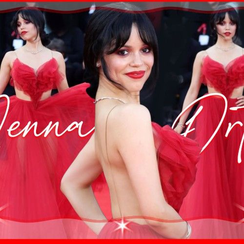 Behind-the-scenes cut of Jenna Ortega