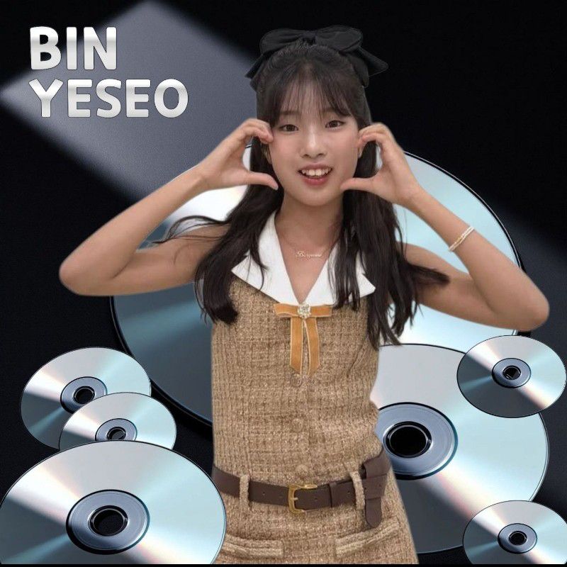 Behind-the-scenes cut of Bin Yeseo