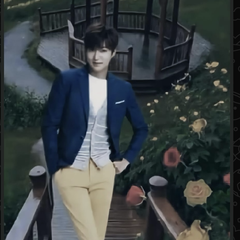 A moment captured by a fan of Lee Minho