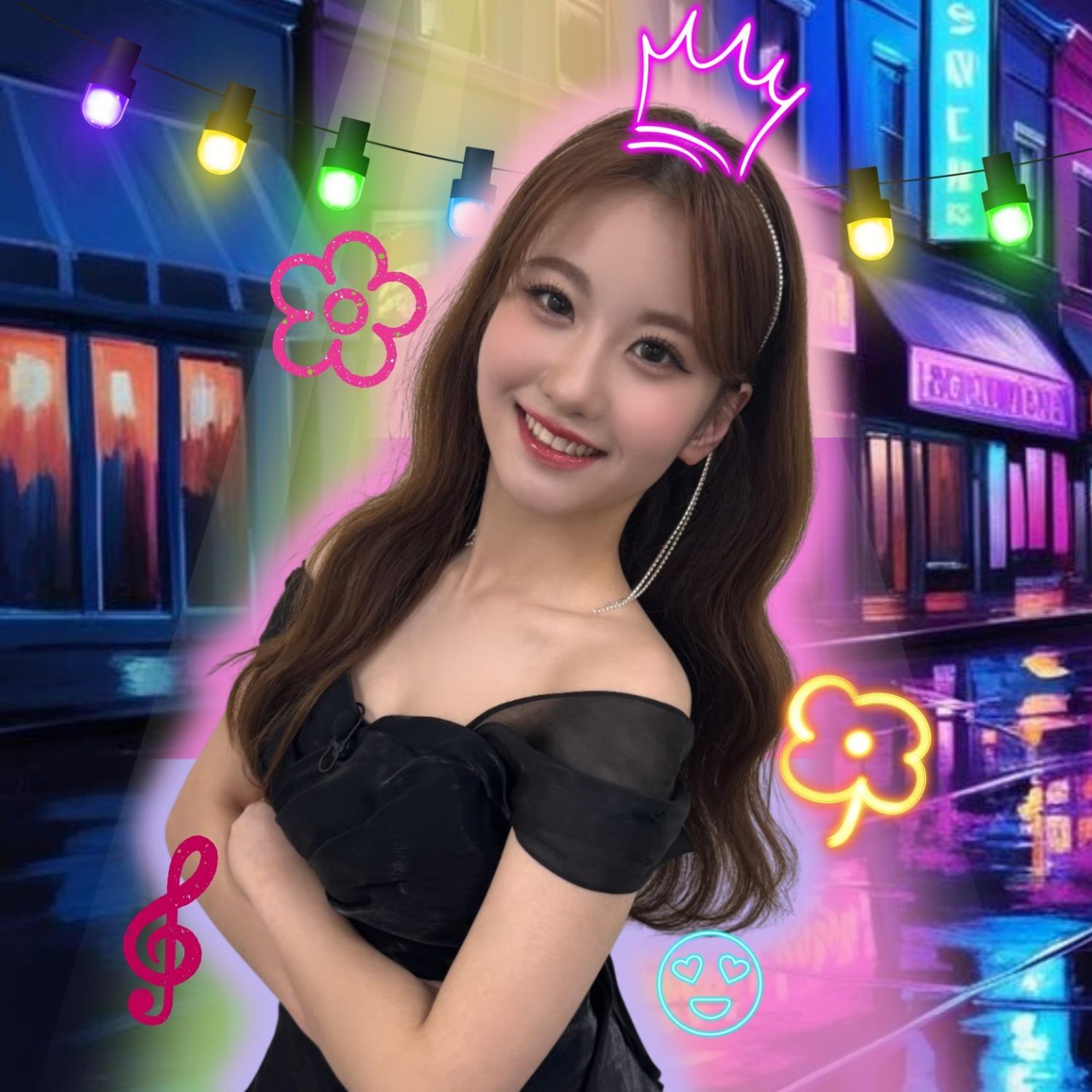 Behind-the-scenes cut of Oh Yujin