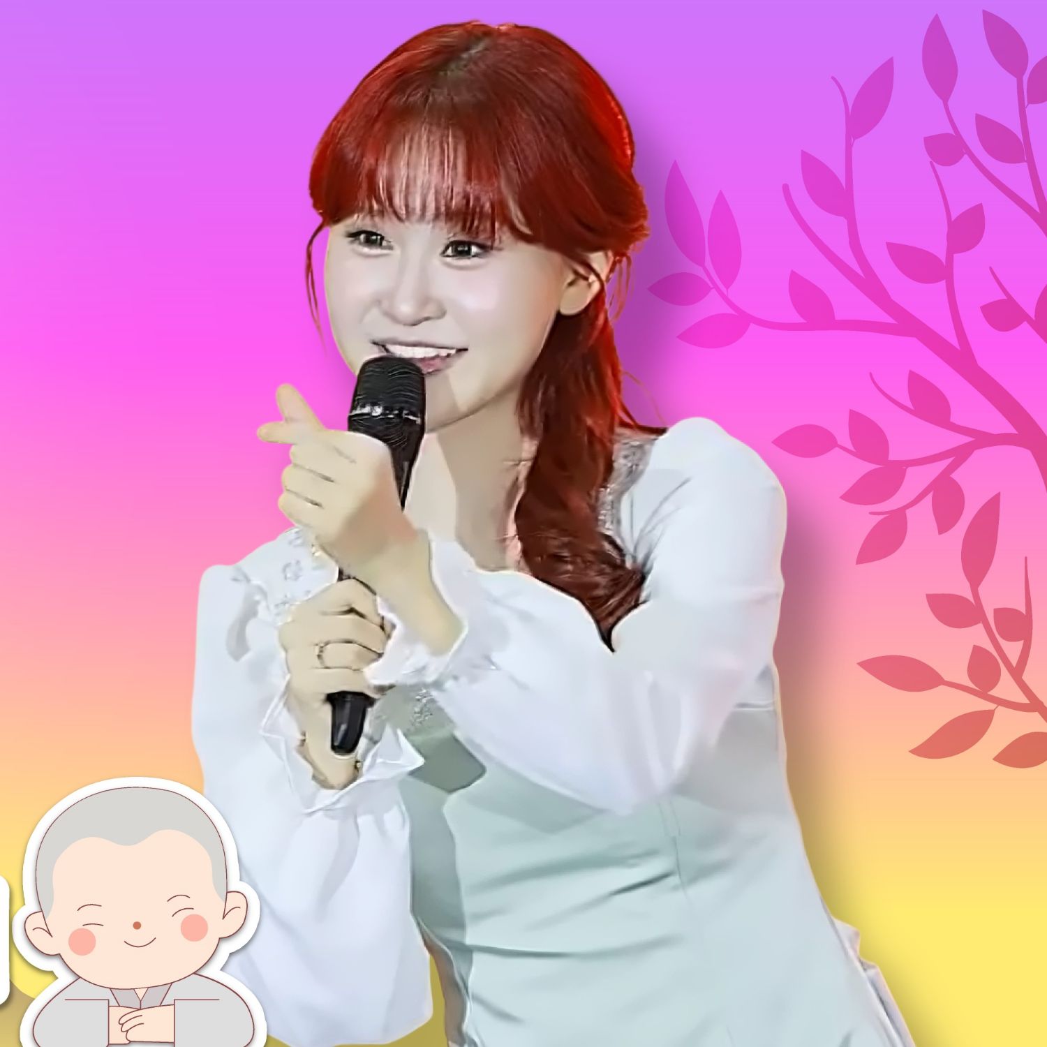 キム・ダヒョンのビハインドカット